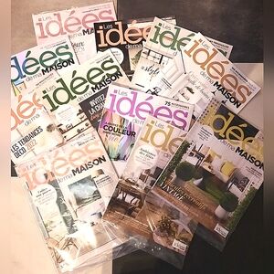 NWT IDÉES DE MA MAISON Lot/Bundle of Recent Decoration Magazines